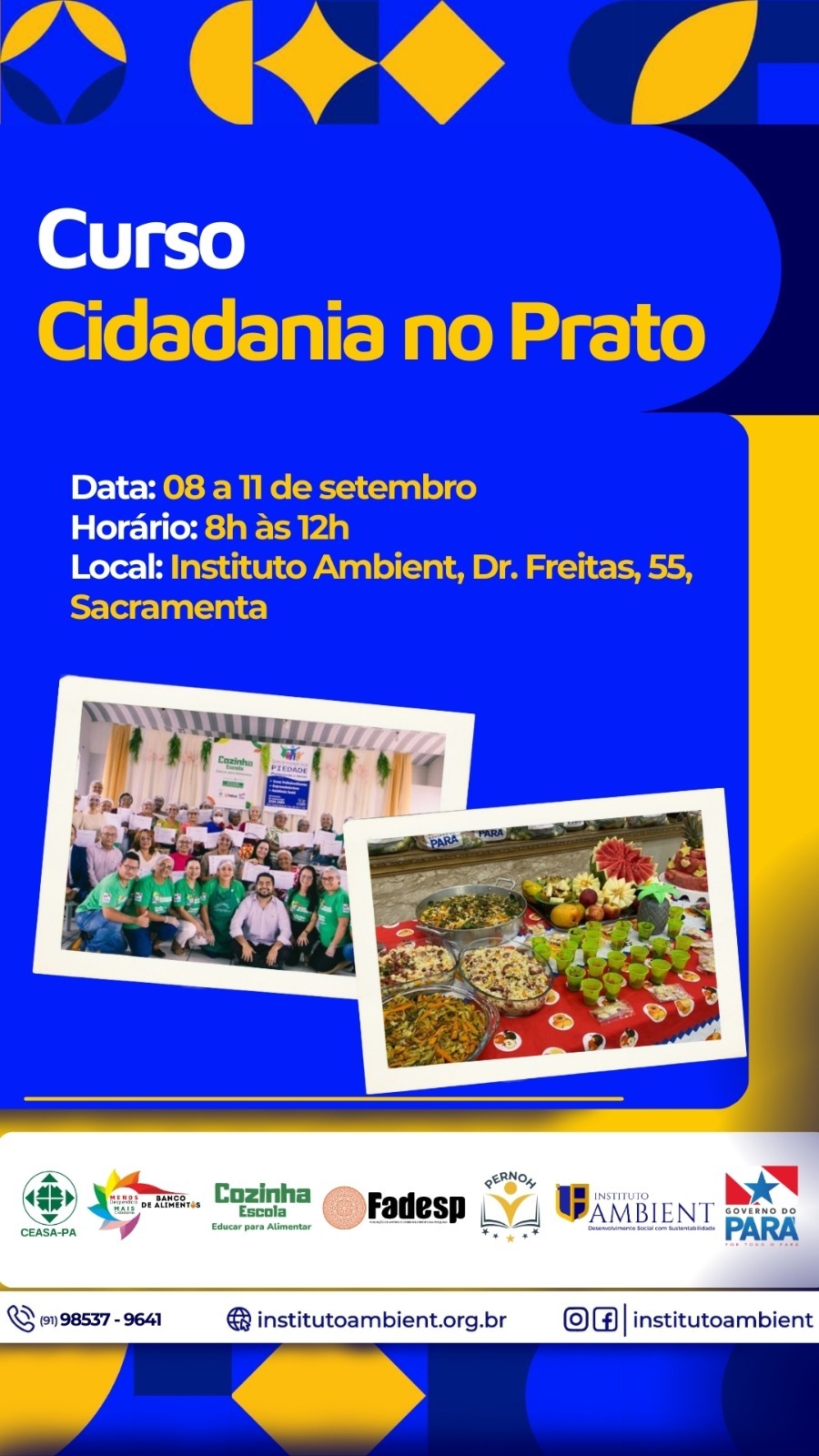 Curso Cidadania no Prato